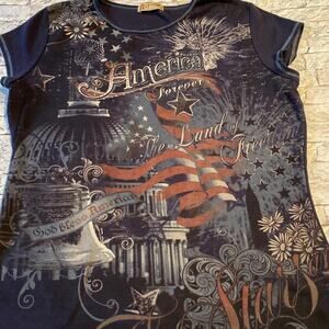 XL Blue Canyon tee shirt